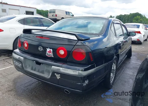 2002 Chevrolet Impala Ls from USA, damaged, VIN 2G1WH55K729314899